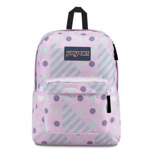 JanSport SuperBreak ONE Backpack - Ice Cream Geo Design - Perfect School Bag!